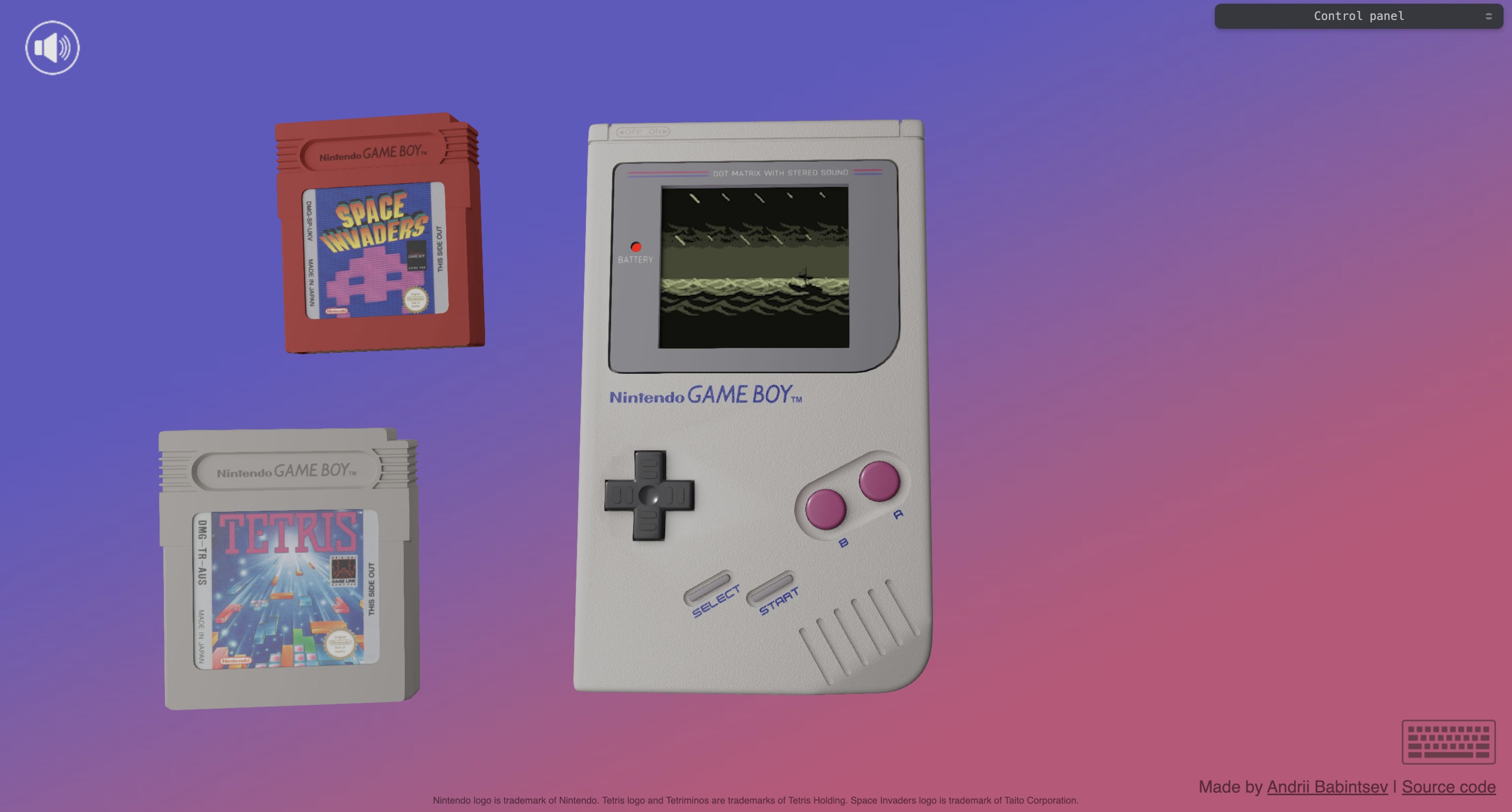 Interactive Game Boy